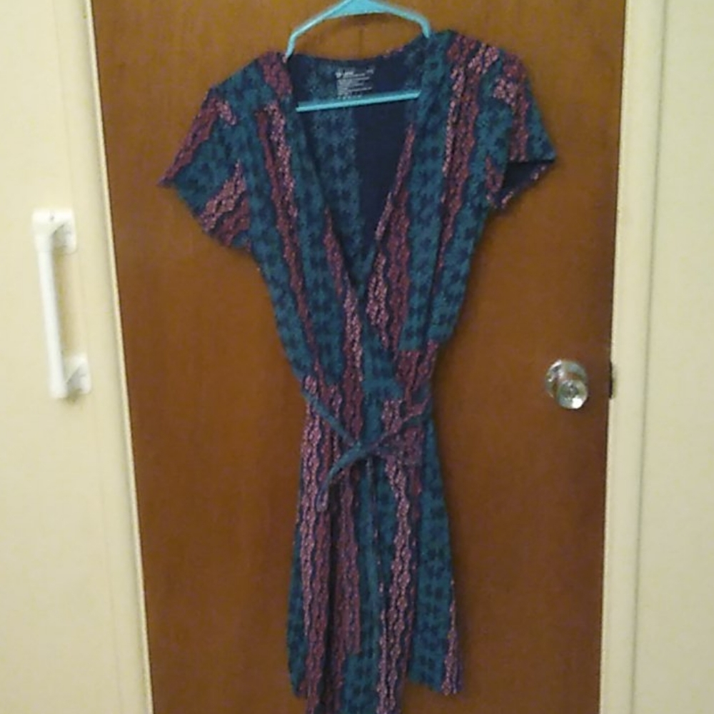 Organic Cotton Wrap Around Dress